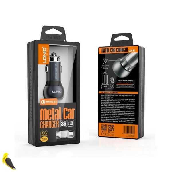 شارژر فندکی C503Q - آهیل مارکت