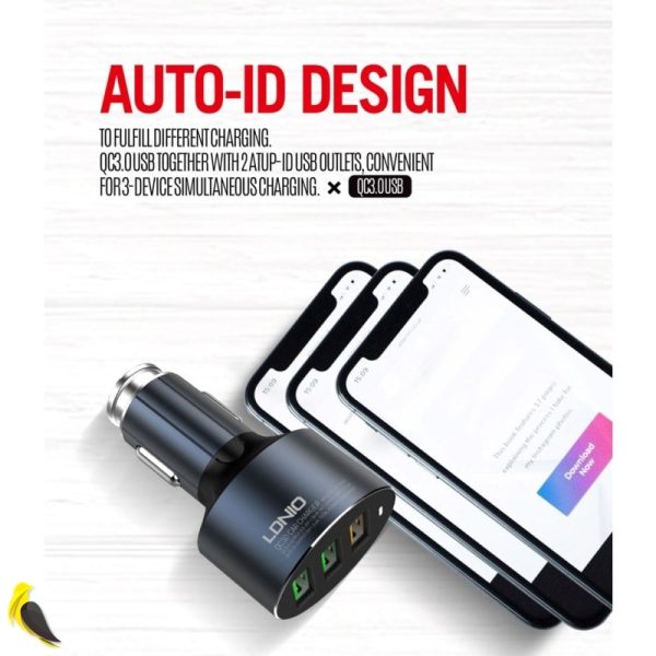 شارژر فندکی C703Q - آهیل مارکت
