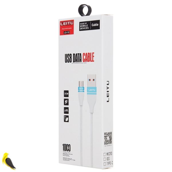 کابل MicroUsb لیتو مدل LD-10 - آهیل مارکت