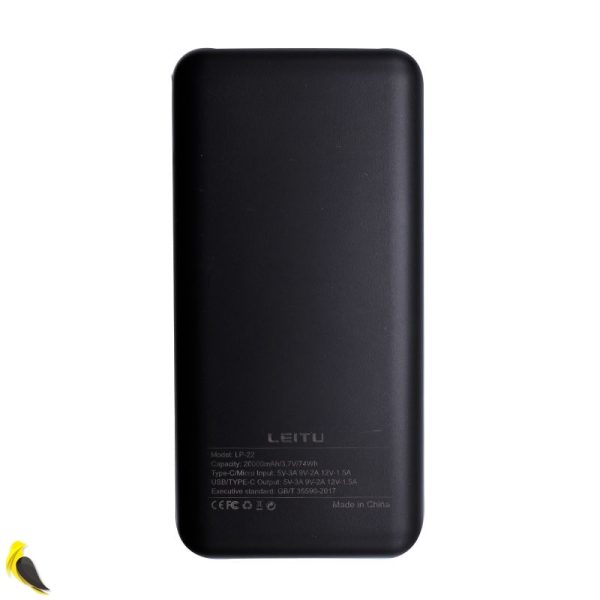 خرید پاوربانک لیتو مدل LP-22 با ظرفیت 20000mAh | آهیل مارکت